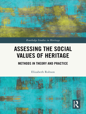 cover image of Assessing the Social Values of Heritage